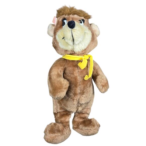 Vintage 1980 Cindy Girl Plush Yogi Bear Hanna Barbera Mighty Star 14" - Picture 1 of 12